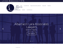 Tablet Screenshot of albarracinlara.com